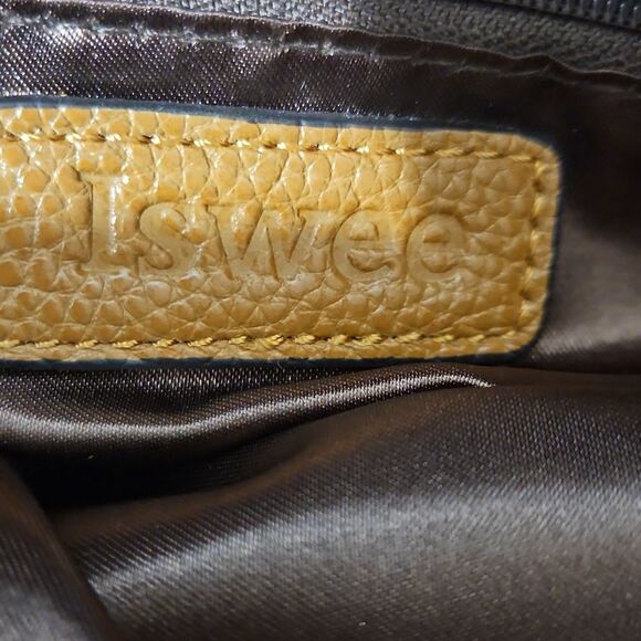 LSWEE Cognac Leather Handbag Purse - Picture 3 of 12